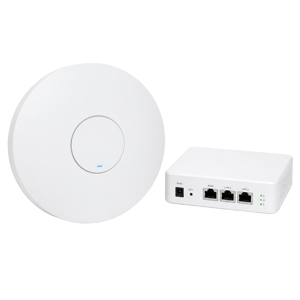 WLAN Access Point und kleines Netzwerk-Gateway